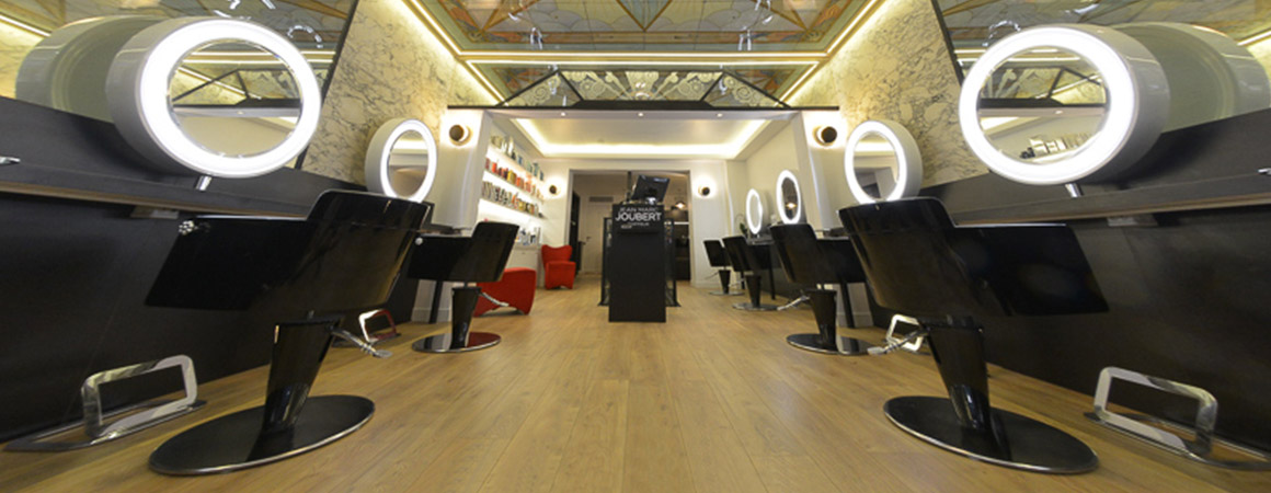 gamma bross salon coiffure jean marc joubert paris une - Agencement du salon de coiffure : Salon Jean-Marc JOUBERT à Paris