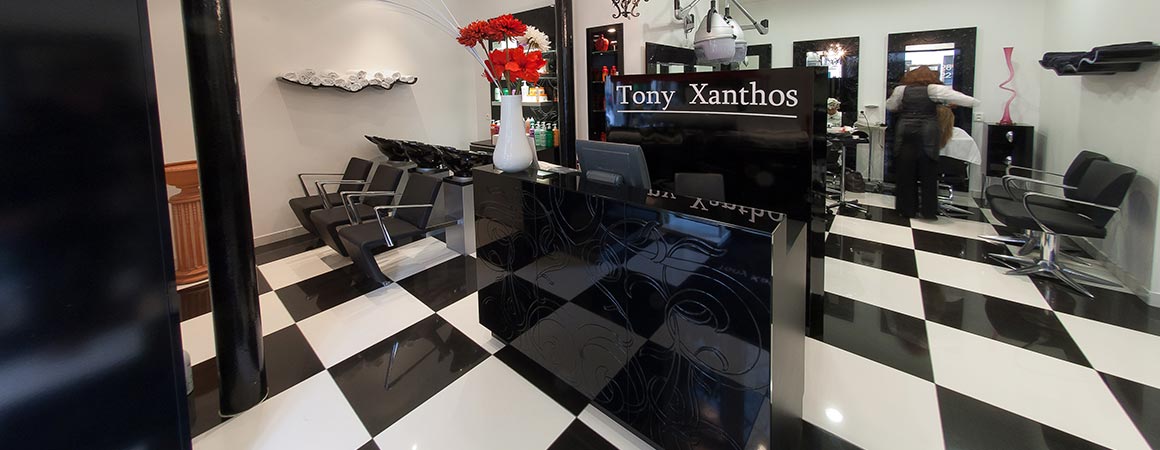 gamma bross salon coiffure tony xhantos une - Agencement du salon de coiffure : Tony XHANTOS