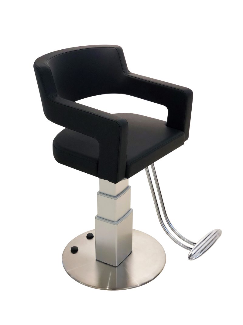 Base fauteuil coiffure ergonomique