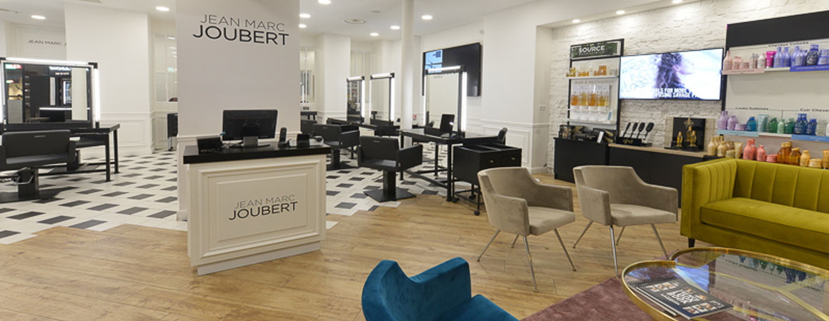 gamma bross salon coiffure salon jean marc joubert louvres 2019 une - Agencement salon coiffure Jean Marc Joubert - L'Oréal Salon Emotion