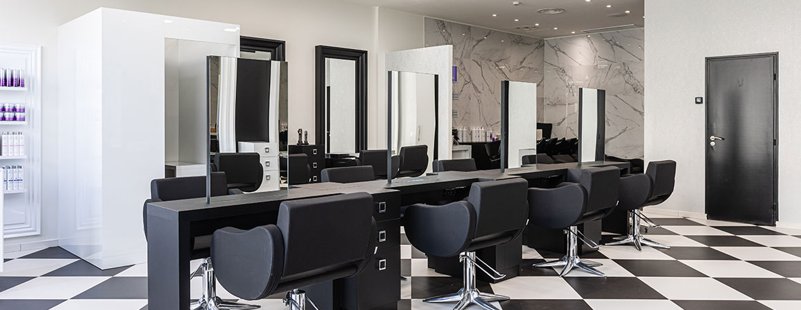 mobilier coiffure paris riviera coiffure une - Agencement du salon de coiffure : Riviera Coiffure