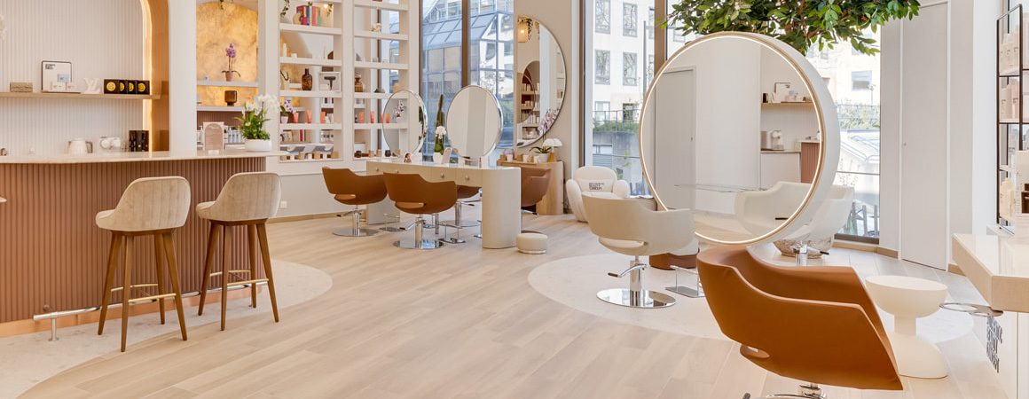Panorama du salon de coiffure Louis Gabrielle